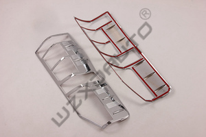 WZXD <b>Chrome</b> Kit Part Handle Cover Bowl Lamp Cover Mirror Frame Accessories 2019 for Hiace - Product Image 6