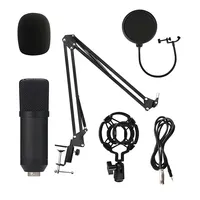 Mwskerei — microphone avec condensateur USB, pour studio d'enregistrement, jeu en direct, podcast en direct