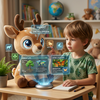 Peluche interactive parlante Cerf Mignon Cuteyeah, cadeau éducatif IA pour enfants, boîte surprise, nouvelle arrivée 2026, vente en gros