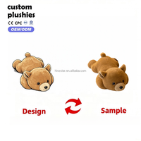 Mini Peluche Personnalisée Douce et Moelleuse, Jouet en Peluche Personnage de Dessin Animé, Décoration Maison, Cadeau d'Anniversaire