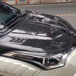 Capot en fibre de carbone pour Toyota <span class=keywords><strong>CHR</strong></span> C-HR 2018-2023, <span class=keywords><strong>vente</strong></span> d'usine, nouveau capot moteur, vis noires - Product Image 2