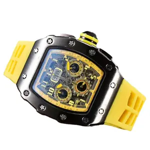 Jam tangan bisnis pria, arloji olahraga lari detik bisnis, grosir oleh produsen