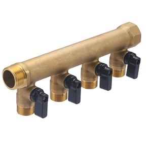 נקבה סעפת 20 x27 4 יציאות עם שסתומים 15 x21 ליבה psi 160 - Product Image 3