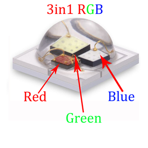 IP68 ánh sáng dưới nước RGB 4 dây DC12V 3W ip68waterproof LED hồ bơi ánh sáng 3in1 rgbv + mini ánh sáng tại chỗ - Product Image 3