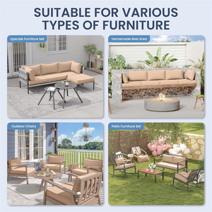 Tùy Chỉnh Màu Sắc Nhanh Chóng Khô Bọt olefin Vải Lớn Ngoài Trời Cắt Đệm Không Thấm Nước Cho Sân Vườn Sử Dụng - Product Image 6