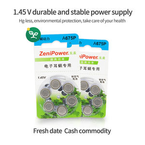 กระดุม A675P zenipower ประสิทธิภาพสูงประสาทหูเทียมสามารถใช้ได้กับหูและหูฟังแบตเตอรี่อื่นๆ - Product Image 5