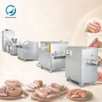 Machine à saucisses hydraulique commerciale OCEAN, ligne de production de saucisses entièrement automatique