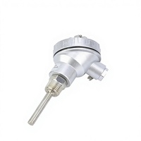 Sonde de température IR haute résistance thermique avec transmetteur intégré, capteur de température RTD PT100, indice de protection IP67, sortie 4-20mA