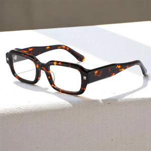 Montures de lunettes rectangulaires en acétate pour femmes Conchen, monture complète, verres anti-UV pour un usage quotidien 8625 - Product Image 4