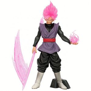 ลูกบอลลายมังกรอะนิเมะ24.5ซม. zamasu โมเดลตัวละครผมสีแดงหุ่นฟิกเกอร์อนิเมะ - Product Image 1