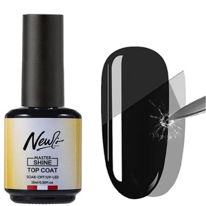 Esmalte de Uñas en Gel UV con Brillo de Diamante Cristalino, Capa Superior Profesional 2026, <span class=keywords><strong>Sin</strong></span> Necesidad de Limpiar, Productos para Salón de Uñas, Capa Base <span class=keywords><strong>y</strong></span> Superior - Product Image 1