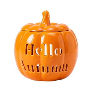 Op maat gemaakte beschilderde keramische wierookbrander, holle porseleinen oliewax warmer, creatieve keramische ambachten voor thuis, slaapkamer, bruiloft - Product Image 1