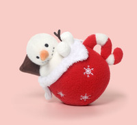 Jouets en peluche super doux personnalisés et poupées sur le thème de Noël, rembourrés de coton, cadeaux de Noël et décoration intérieure
