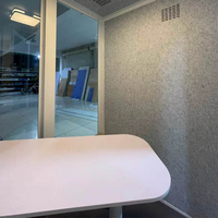 PYinC |   Cabine de réunion insonorisée sans formaldéhyde, cabine de bureau ignifugée B1, mobilier de bureau robuste et durable pour les espaces de travail
