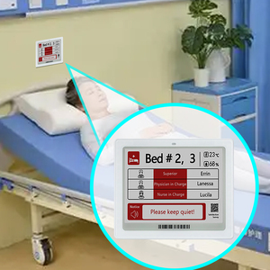 Étiquette de porte intelligente à écran E Ink, plaque numérique pour hôtel, bureau, hôpital, nom de lit, salle de conférence, plaque électronique de porte - Product Image 1