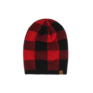 Great Northern Adult <b>Slouch</b> Buffalo Plaid <b>Beanie</b> - Product Image 2
