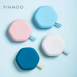 Pinmoo оригинальный дизайн красочный шестигранный силиконовый лоток для льда мини-форма для льда