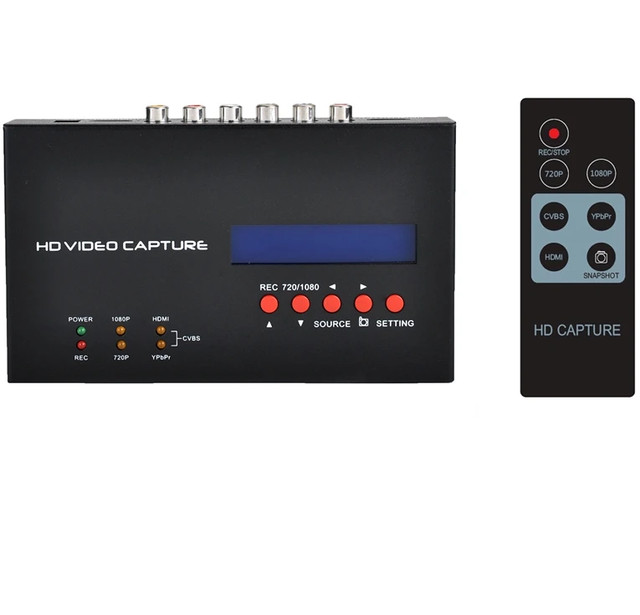 Ezcap 283S HD Video Capture Card HDMI CVBS AV Game Recording Box to USB Drive for PS3 PS4 XBOX STB Windows PC OBS Live Streaming