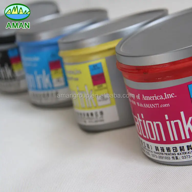 Alta Qualidade CYMK Sublimação Offset Ink Sublimação Transferência Tinta Para Máquina De Impressão Offset