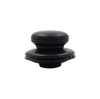 Stul — anse de guitare, 1 pièce, accessoires pour bouton-pression, noir