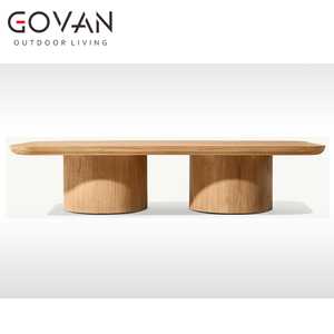 Table basse rectangulaire moderne Marque <span class=keywords><strong>GOVAN</strong></span> Garantie de 2 ans Taille standard Salle à manger en plein air bien équipée Hôtel Villa Living - Product Image 1
