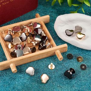 Magibeads Sets Bear Leather Rivets Kit Cute Alloy <b>Purse</b> Screws Back Buttons Decorative Rivets Tightener Metal Buckle Studs For C - Product Image 6