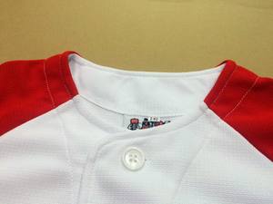 Maillot de baseball personnalisé à manches courtes à séchage rapide vêtements de sport respirant Patchwork cousu chemise de sport broderie impression confortable - Product Image 3