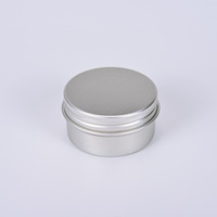 10g Kosmetik-Aluminiumdose mit Schraubverschluss, Siebdruck für Lippenstift & Mascara