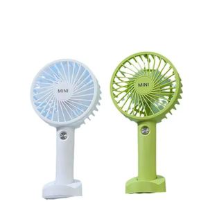 Ventilateur portable personnalisé, réglable en vitesse, flexible, léger, silencieux, mini ventilateur à main pour les sports de plein air, les concerts, les cadeaux - Product Image 1