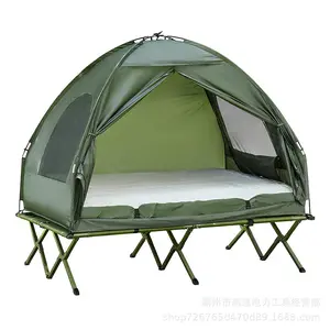 Lit de camping pop up pour 2-3 personnes Lit tente pour la randonnée