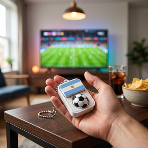 Porte-clés Fidget <span class=keywords><strong>Coupe</strong></span> du <span class=keywords><strong>Monde</strong></span> 2026, Clicker de <span class=keywords><strong>football</strong></span>, Pendentif drapeau national, Cadeau pour supporter - Product Image 4
