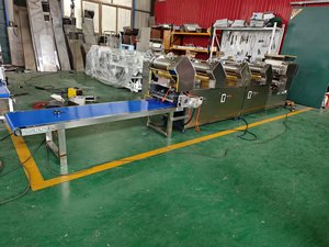 TOWINUS Industriële Automatische Noedelmaker & -snijder met verstelbare dikte, hoge capaciteit 350kg/u voor restaurants - Product Image 3