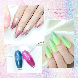 ผงอะคริลิคสำหรับทำเล็บคุณภาพสูง <span class=keywords><strong>ISAY</strong></span> BEAUTY ผงกลิตเตอร์เปลี่ยนสีตามอุณหภูมิ  รับผลิตแบบ OEM/ODM มีตัวอย่างฟรี - Product Image 3