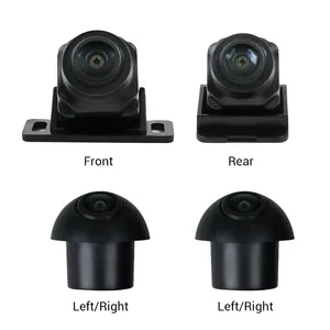 Système de surveillance de caméra panoramique Sony225 HD 360 caméra de voiture à 4 yeux d'oiseau