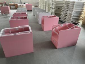 Mobile e regolabile in ABS letto d'<span class=keywords><strong>ospedale</strong></span> per neonati Set letto per culla per neonati con lettino idraulico per bambini e zanz - Product Image 4