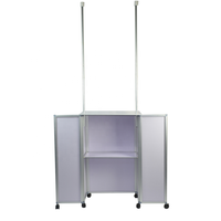 Table de promotion en aluminium Table publicitaire pliable en aluminium