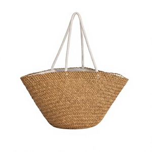 Bolso de Mano TAS MENDONG POLOS, Tejido a Mano con Hierba Mendong, Ecológico, Natural, para Uso Diario, Playa o Mercado, para Mujer - Product Image 4