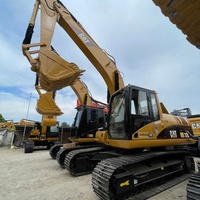 Excavadora Caterpillar 320CL Usada Lista para Enviar, Estable, Potente y de Alto Rendimiento para Regulación de Ríos y Construcción de Cimentaciones