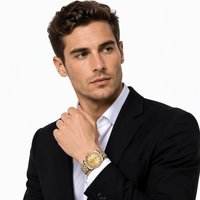 Maßgefertigte/Großhandel Herren Sportliche Automatische Mechanische Uhr Mit Kalender Super Leuchtend NH35 Uhrwerk 316L Stahl