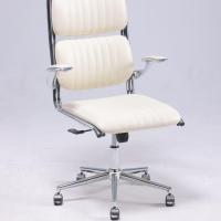 Chaise de bureau exécutive ergonomique moderne à dossier mi-haut avec mousse haute résilience pour le bureau à domicile et le travail quotidien au bureau