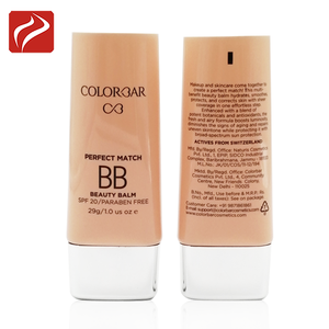 Colore personalizzato Tubo Molle <span class=keywords><strong>di</strong></span> Plastica Con Coperchio Cosmetici Make Up Sun Block Crema Solare Crema <span class=keywords><strong>di</strong></span> BB CC Crema Tubo - Product Image 3
