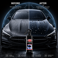 Spray de revêtement nano-céramique pour voiture, scellant de peinture, cire rapide hydrophobe, liquide protecteur brillant pour le detailing