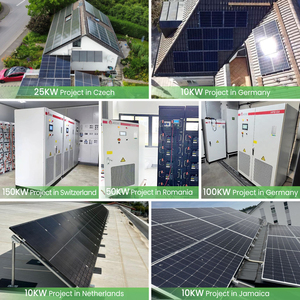Système solaire hybride inversé et batterie 100 kilowatts pour toute la maison Système de montage solaire Système d'énergie - Product Image 4
