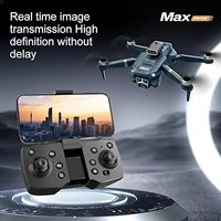 Dwi Dowellin Y3 MAX Drone sans balais évitement d'obstacles à cinq côtés double batterie 4K 1080P HD double caméra WIFI télécommande