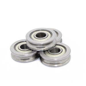 Roulement à billes miniatures à gorge en U 694ZZ U604ZZ 4x13x4, poulie de guidage de fil pour machine à tréfiler et équipement de redressement de ressorts - Product Image 4