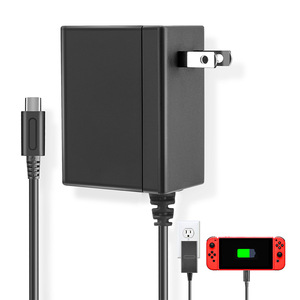Nintendo Switch OLED Power Adapter 15V 2.6A Type C Charger For Game Player 39W PC <b>Fireproof</b> <b>Material</b> - Product Image 1
