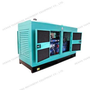 Slient Generator Engine Diesel Starter 2 Cylinder Air Cooled Diesel Generator Open Type Semi Trailer