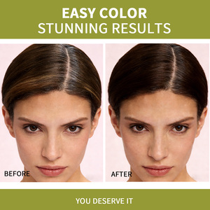 Crema Colorante Permanente per <span class=keywords><strong>Capelli</strong></span> a Base di Erbe Vegetali 500ml Tonalità Giallo Cosmico con Formula Nutriente Aloe Ginseng Reishi Sicura per il Cuoio Capelluto - Product Image 3