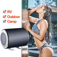 Chauffe-eau électrique certifié CE pour camping-car, en acier inoxydable, 12V 220V, réservoir de 10L/15L, stockage, pour camping-car, extérieur, usage domestique