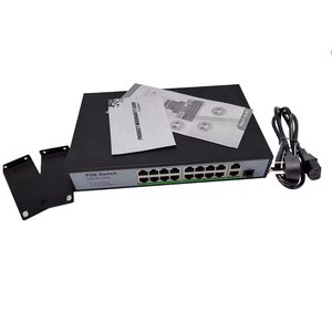 1000Mbps 250W PoE chuyển đổi <span class=keywords><strong>16</strong></span> cổng 10 100M PoE chuyển đổi 2 Gigabit Uplink 1000M RJ45 với 1 Gigabit SFP khe cắm mạng chuyển đổi - Product Image 3